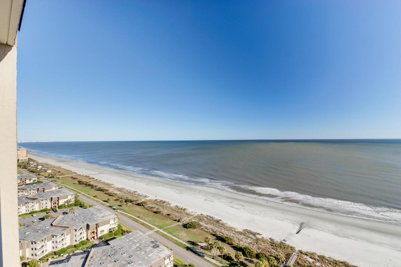 Scenic Views From The Balcony At Ocean Forest Plaza Condos Myrtle Beach Esterno foto