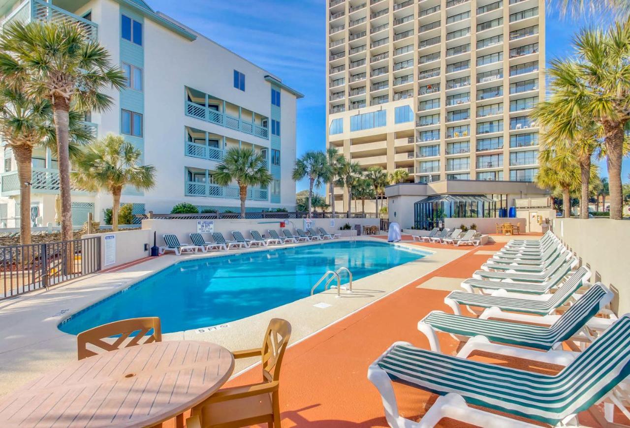 Scenic Views From The Balcony At Ocean Forest Plaza Condos Myrtle Beach Esterno foto