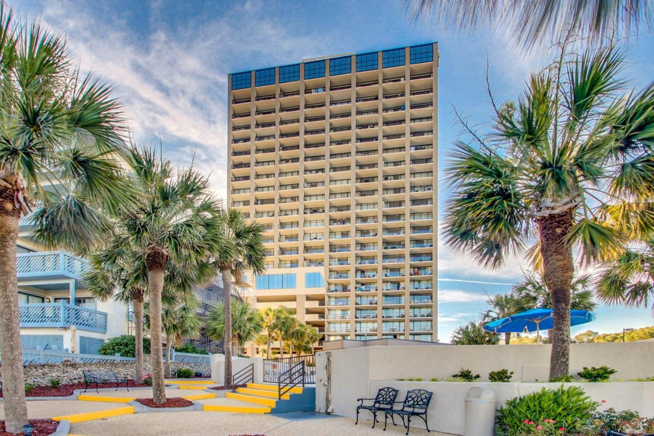 Scenic Views From The Balcony At Ocean Forest Plaza Condos Myrtle Beach Esterno foto